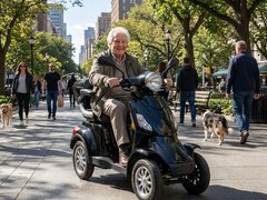 Scooter electric cu 4 roti TayHong SB4, nou, doar 3500 RON
